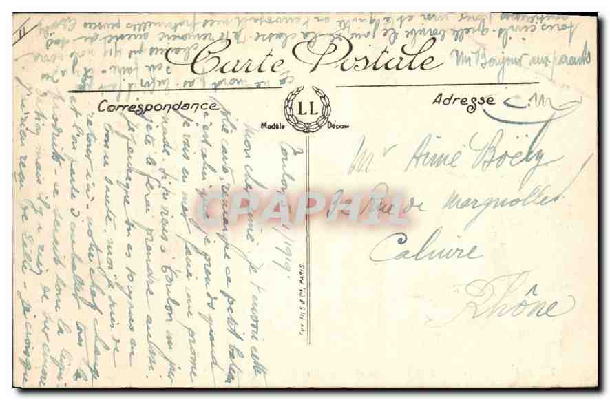 Manteau — El Fuerte Balagnier y el Teatro de la Naturaleza — LL Souvenir de L'ordon — Reverso