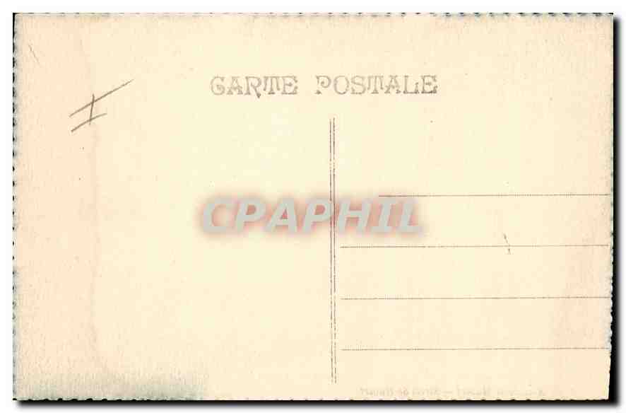 CPA Cote d'Azur Environs de Toulon Tamaris sur Mer Avenue St Hubert  — Rückseite