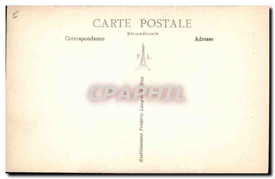 Environs de Beuil — La sortie des Gorges du Cians — FL — Rückseite