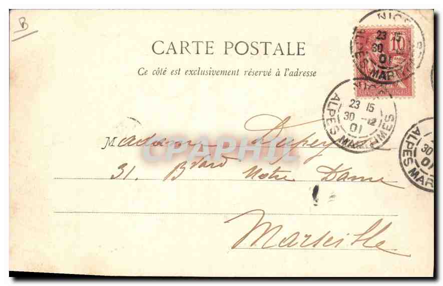Nice - Ruines de Cimiez - Les Arènes — Édition Giletta, phot., Nice, n° 504 — Reverso