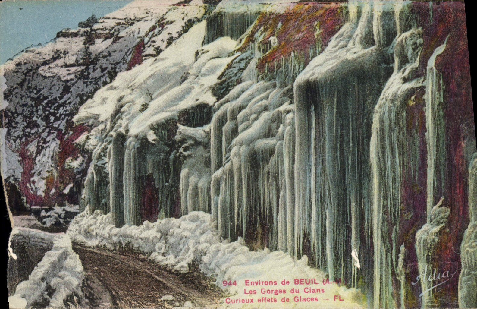 Les Gorges du Cians — Environs de BEUIL (A.-M.) — Adia — n° 944