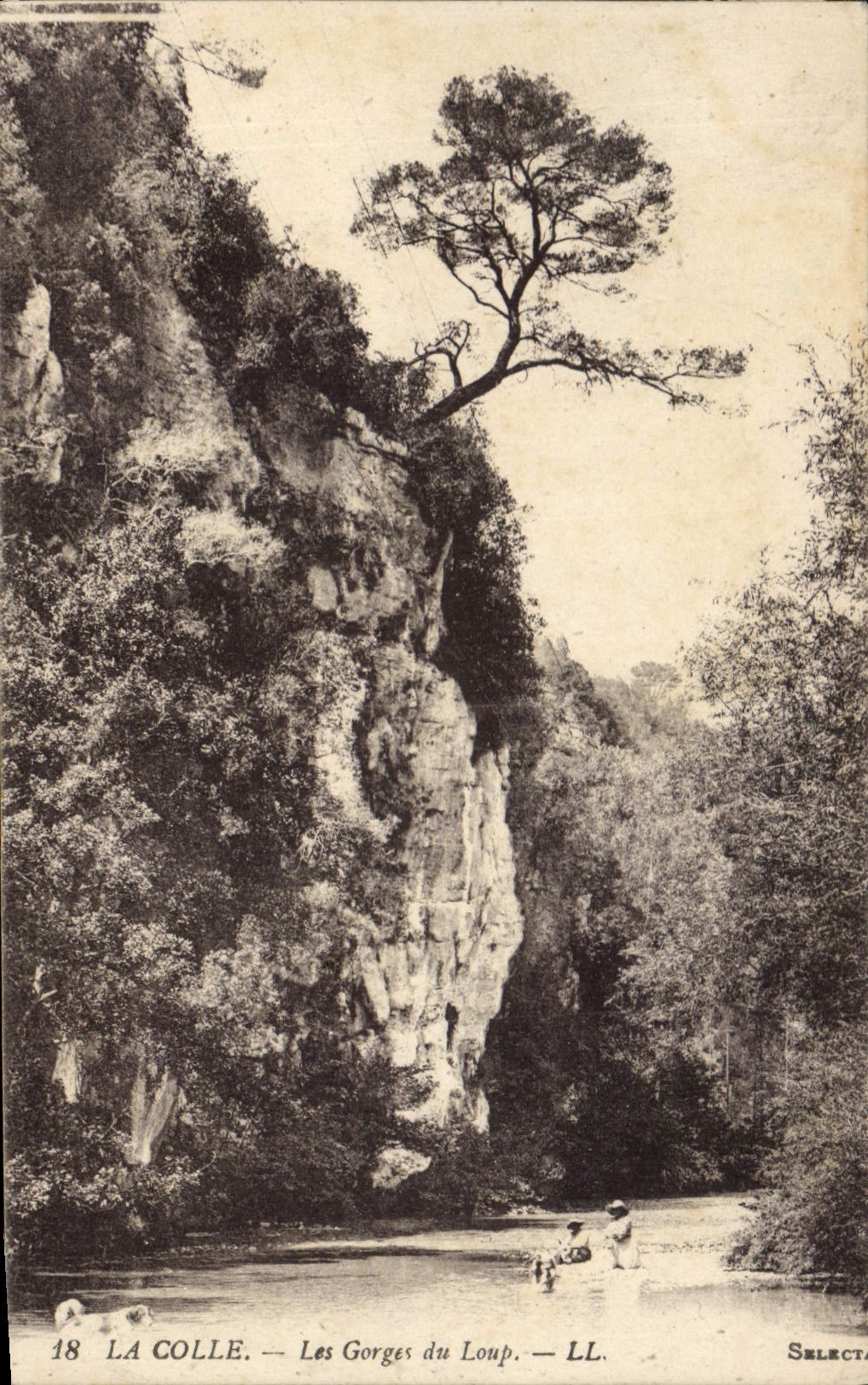 CPA La Colle Les Gorges du Loup 