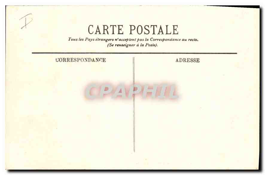 CPA Cap Martin et Meton Sous Bois  — Rückseite