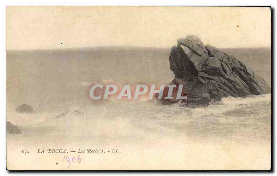 CPA La Bocca Les Rochers 