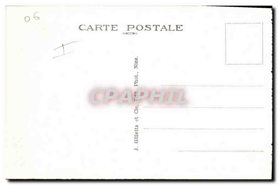 CPA La Bollene Vesurie A M La route de Turint et ses lacets Sainte Elisabetc et le Bie  — Rückseite
