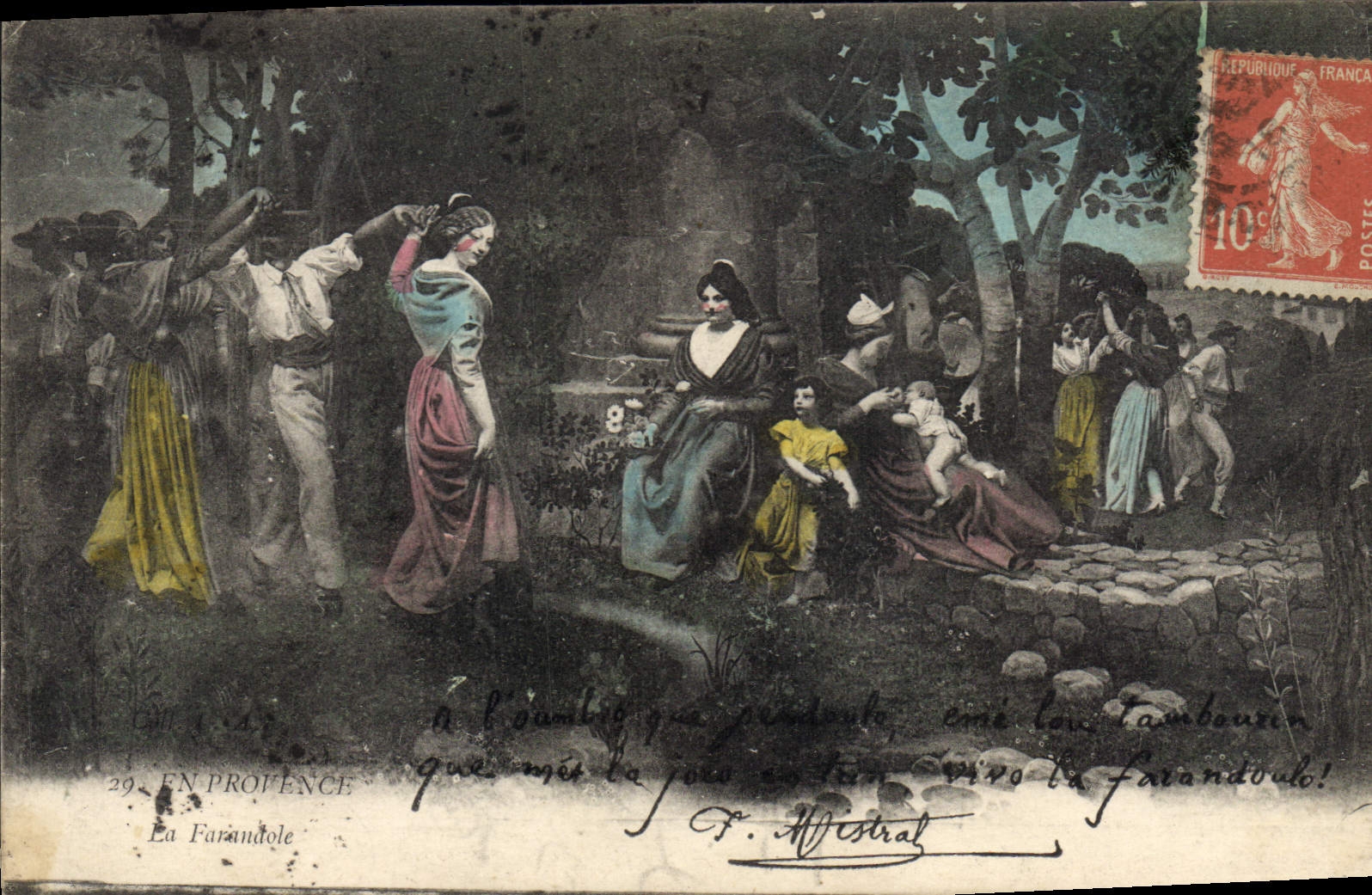 La Farandole — In der Provence — Verlag unbekannt, Nr. 29