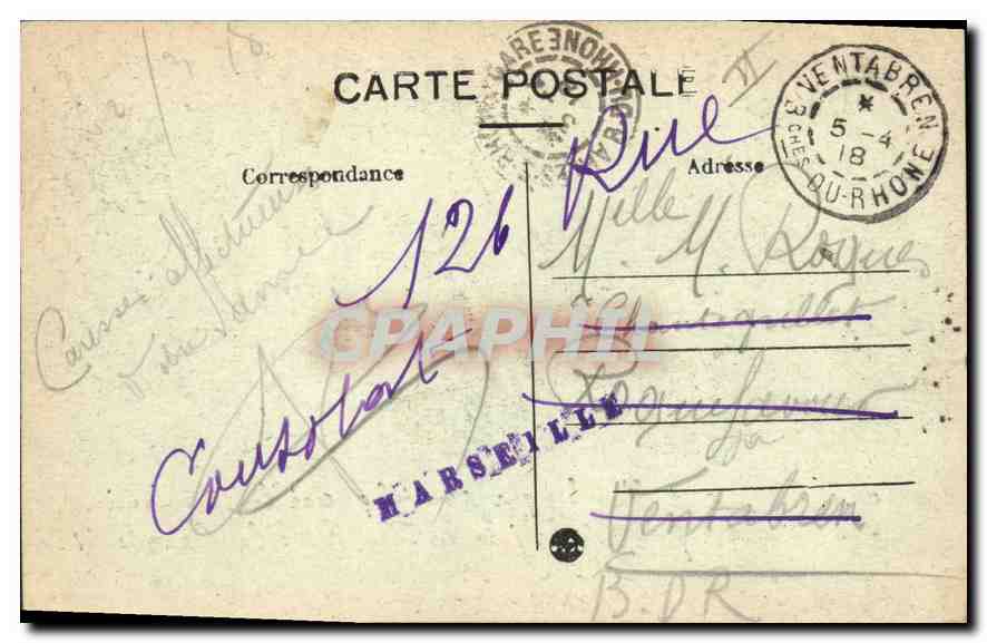 La Farandole — In der Provence — Verlag unbekannt, Nr. 29 — Rückseite