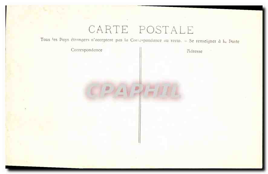 Musee Réattu - Arlésienne von 1830, von Fouque — P. Ruat, Verlag - Marseille — Rückseite