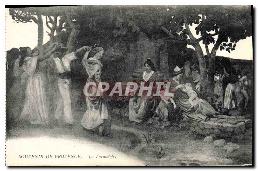 Souvenir de Provence - La Farandole — Photo-Modern, Tarascon