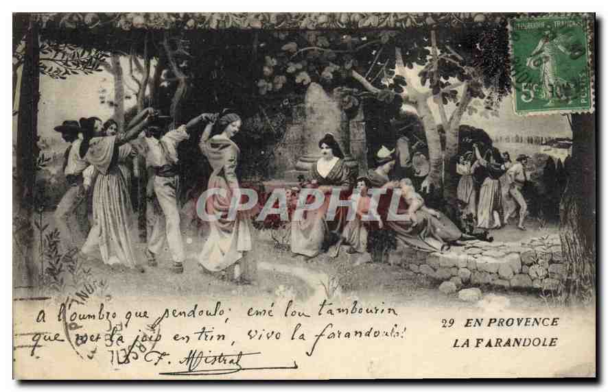 La Farandole — Danse provençale — Éditeur : Toulouse, n° 29