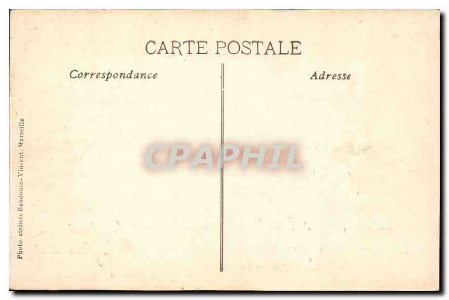 CPA En Provence La Farandole  — Rückseite