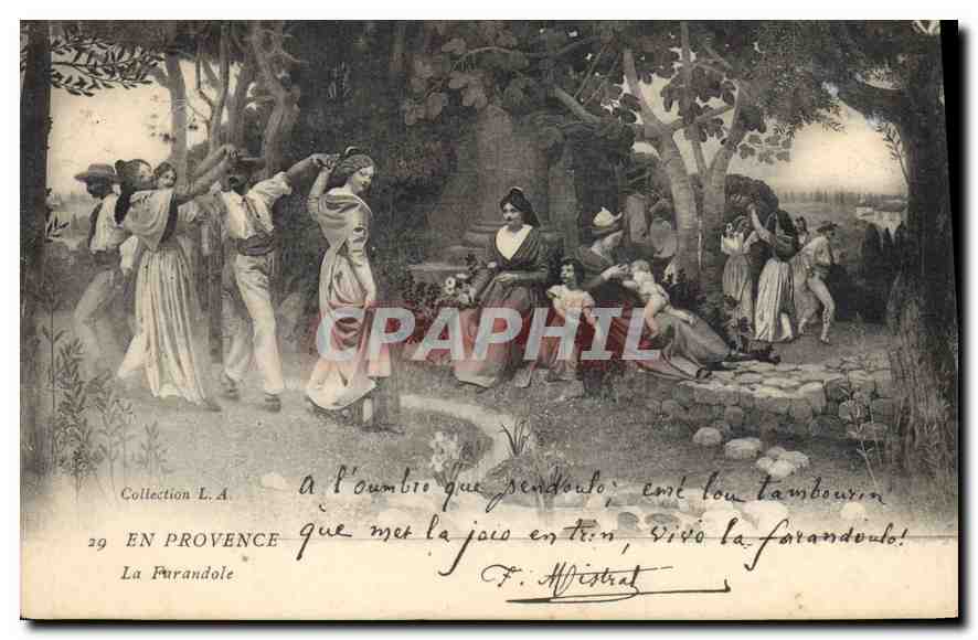 La Furandole — Provençal-Tanz — Foto-Verlag Baudouin, Marseille, n°29