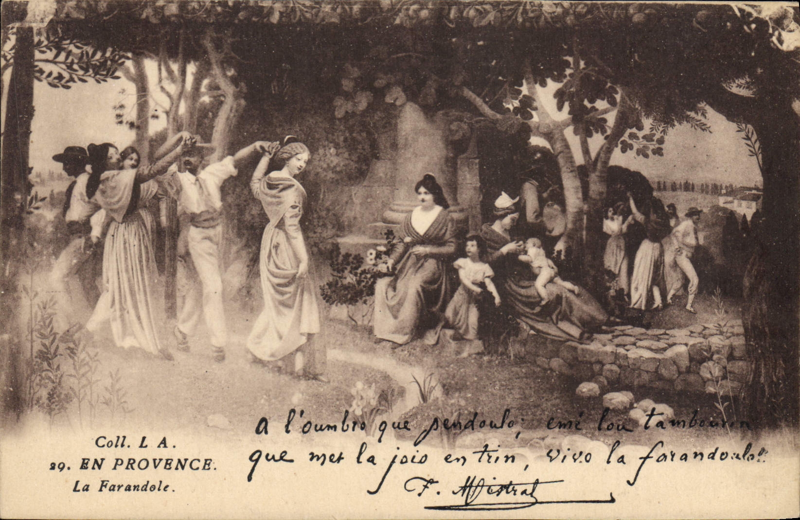 La Farandole — Provence — Sammlung L.A. Nr. 29