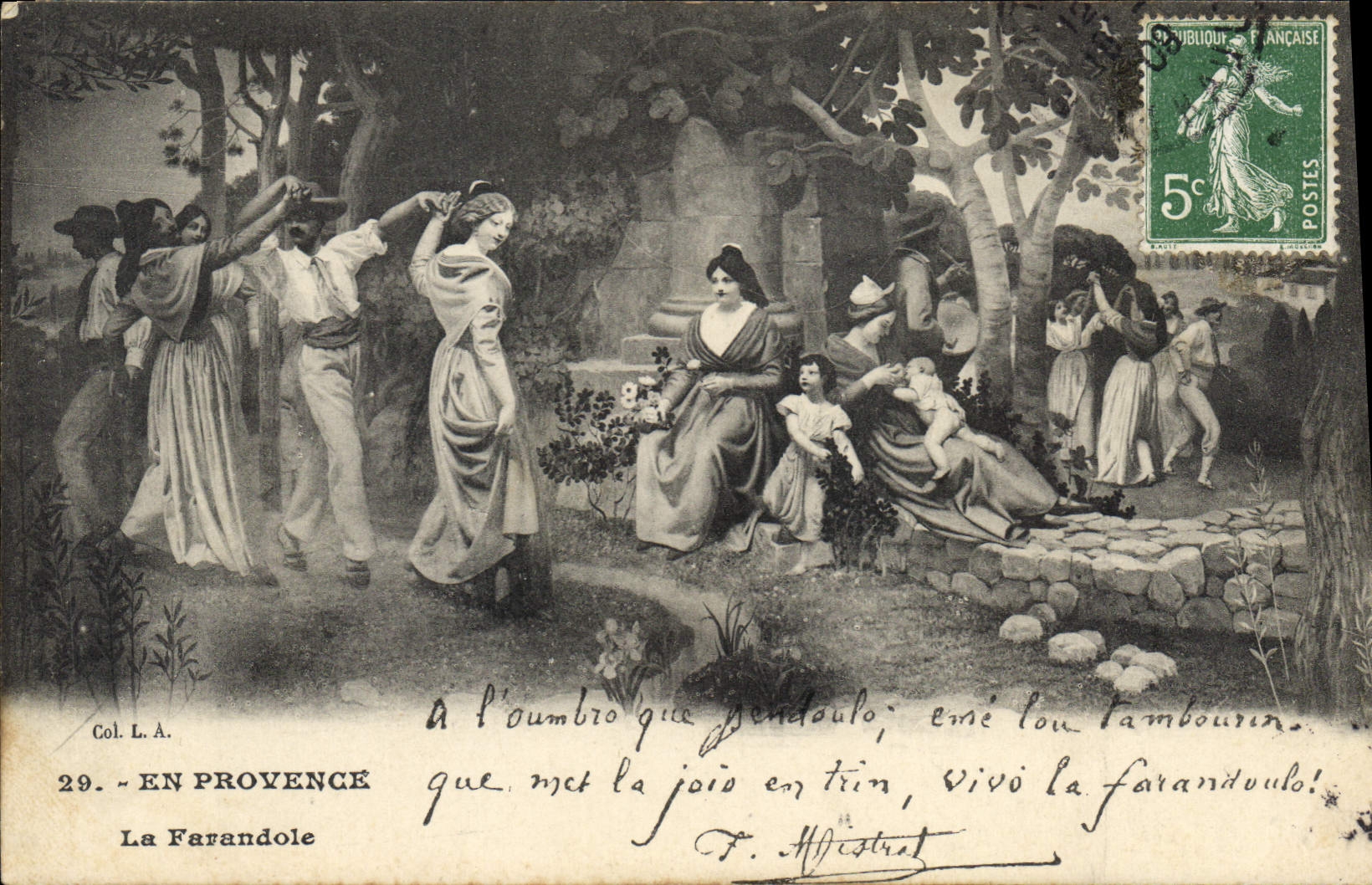 La Farandole — In der Provence — Col. L.A. n°29