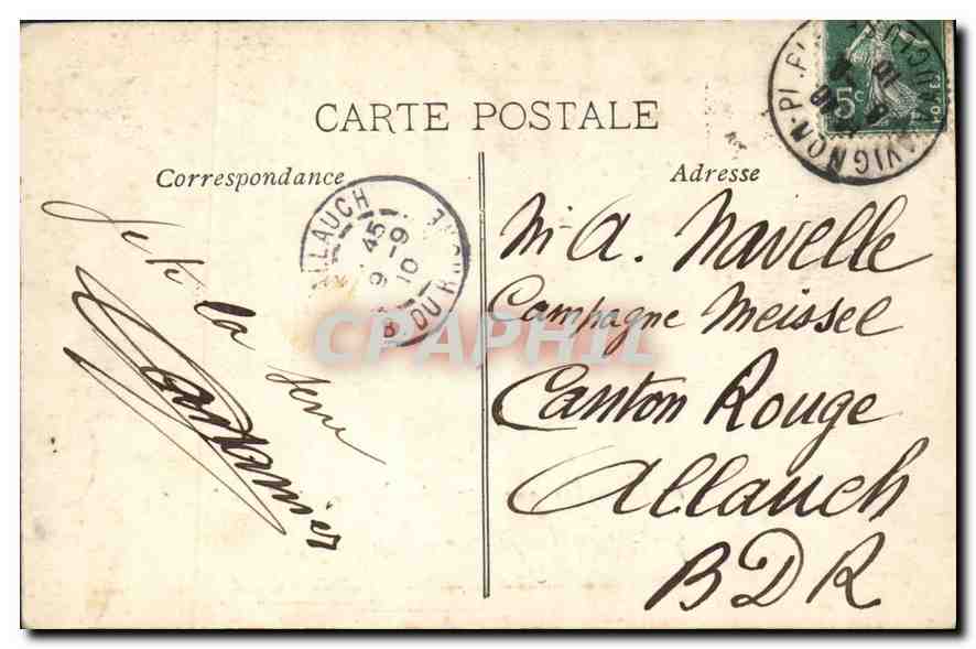 La Parandole — En Provence — Coll. L.A. n°19 — Verso