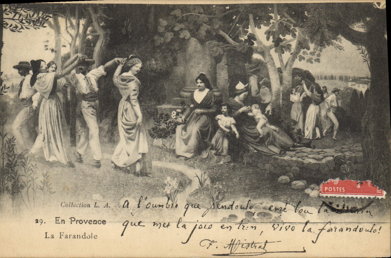 La Farandole — En Provence — Collection L. A. n°29