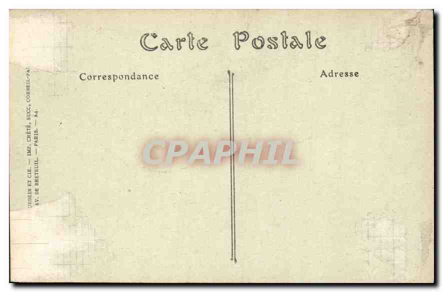 CPA Cathedrale de Beauvais Abside Cote sud Gargouilles et contreforts — Rückseite