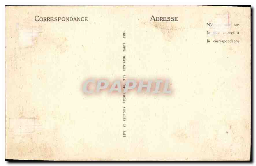 CPA Beauvais La Cathedrale Portail Sud  — Rückseite