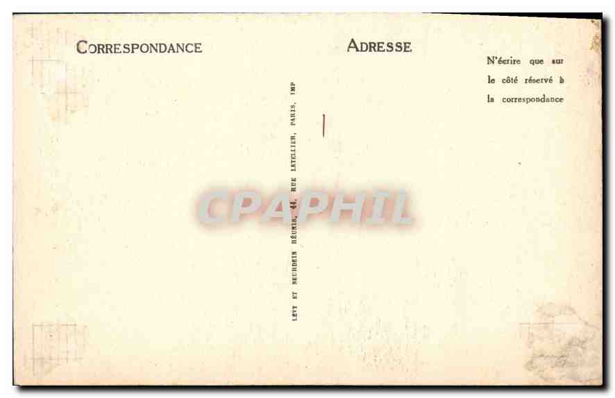 CPA Beauvais La Cathedrale Le Grand Portail   — Rückseite