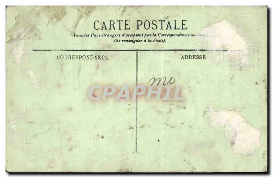 CPA Beauvais Hotel de Ville Mort de Coreus Diogene Maillard — Back