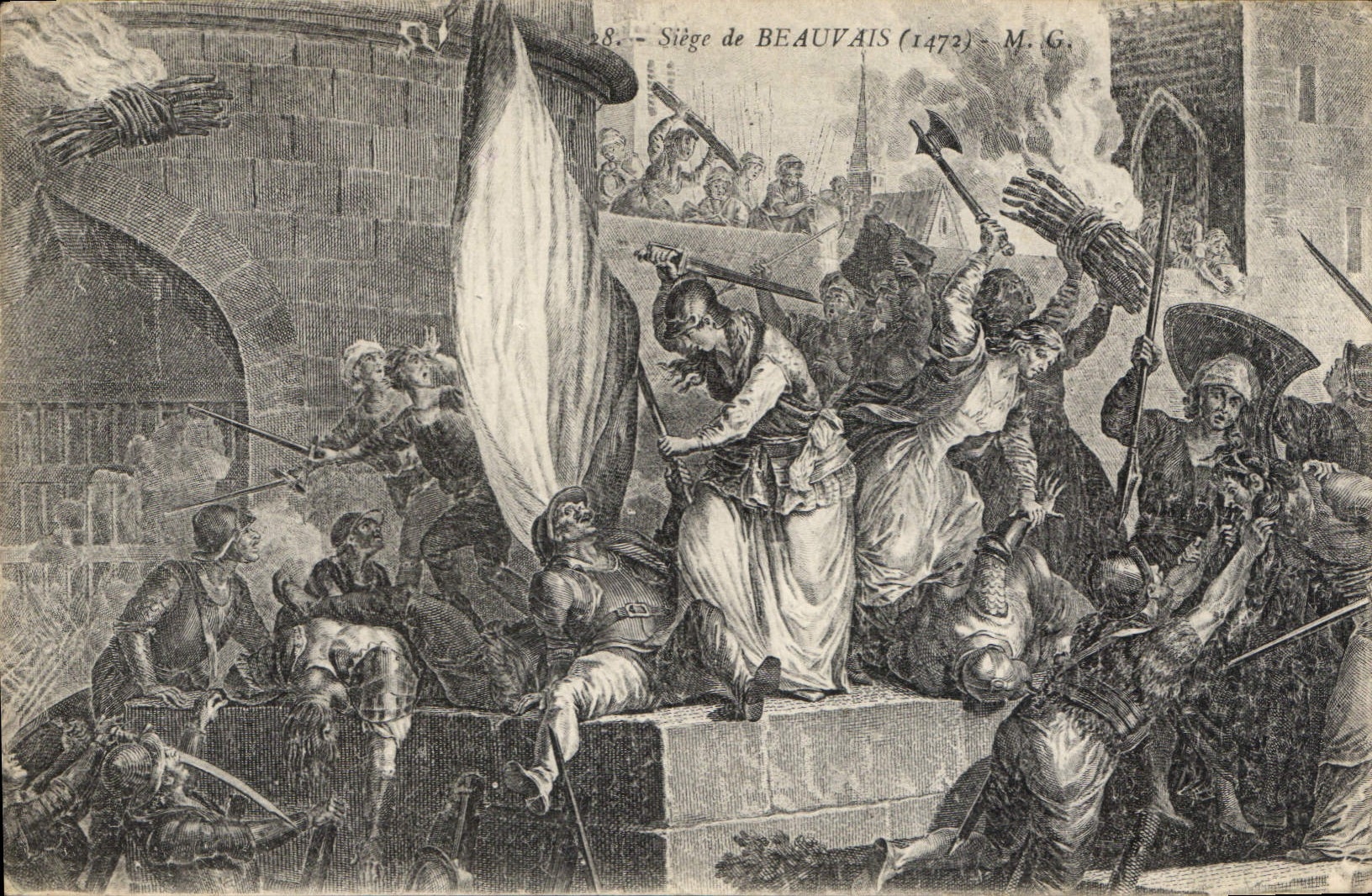 CPA Siege de Beauvais 