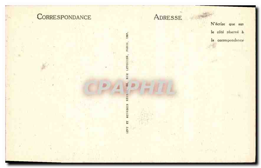 CPA Beauvais La Cathedrale le Choeur  — Rückseite