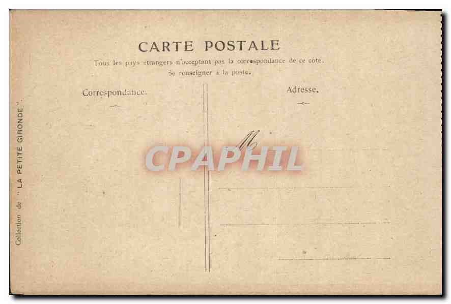 CPA Musee de Louvre Courbet La Remise des Chevreuils  — Rückseite