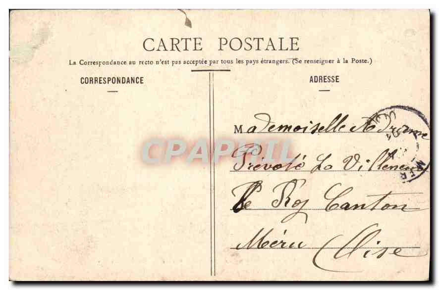 CPA Nancy Cathedrale  — Verso