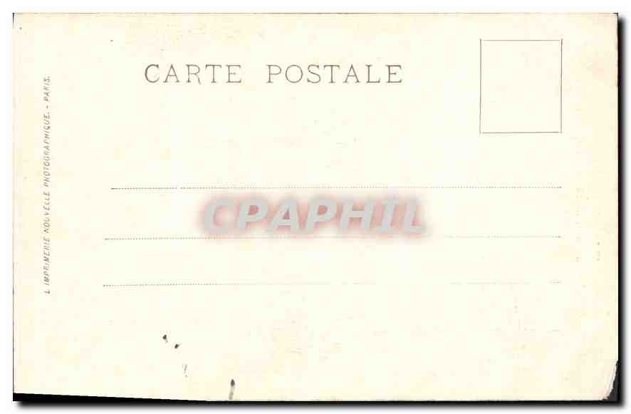 CPA Musee de Versailles Fabre d'Eglautine Ecole Francaise  — Rückseite
