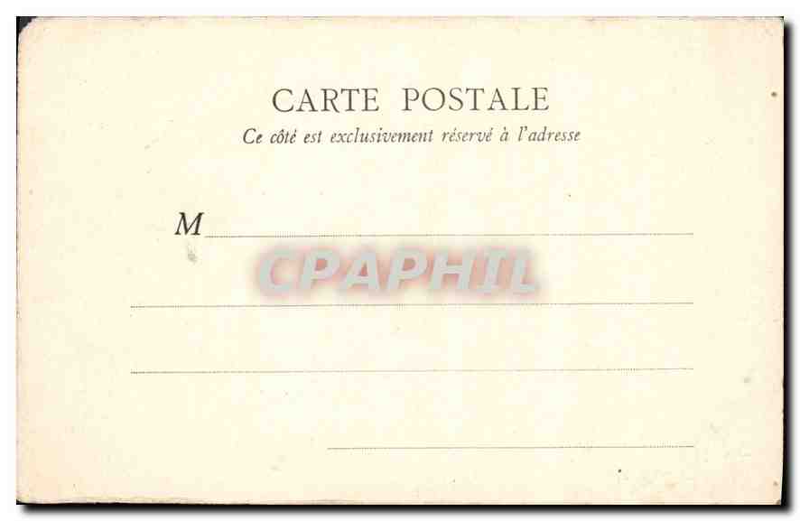 CPA Calais Le Casino  — Rückseite