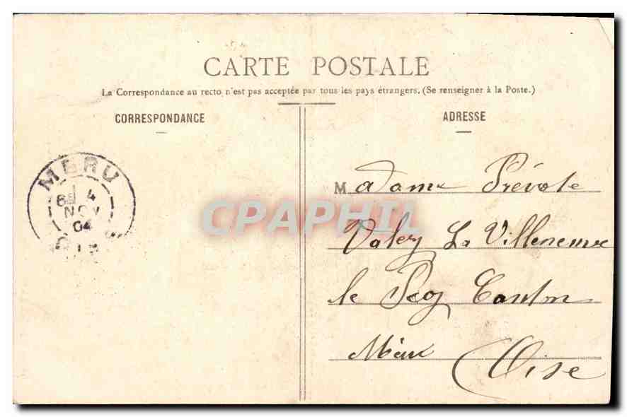 CPA Nancy Eglise de Bonsecours  — Verso