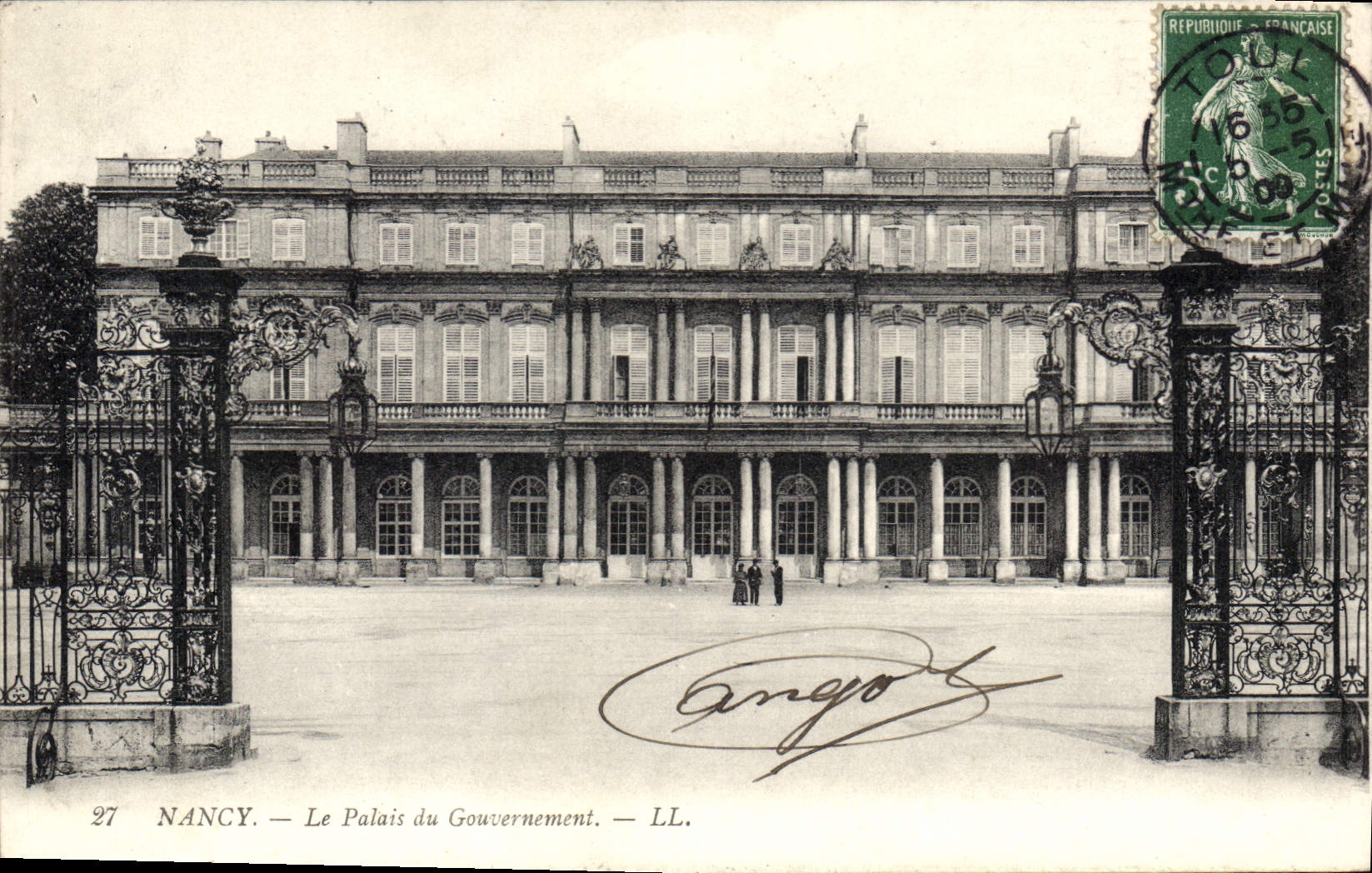 NANCY — Le Palais du Gouvernement — LL.