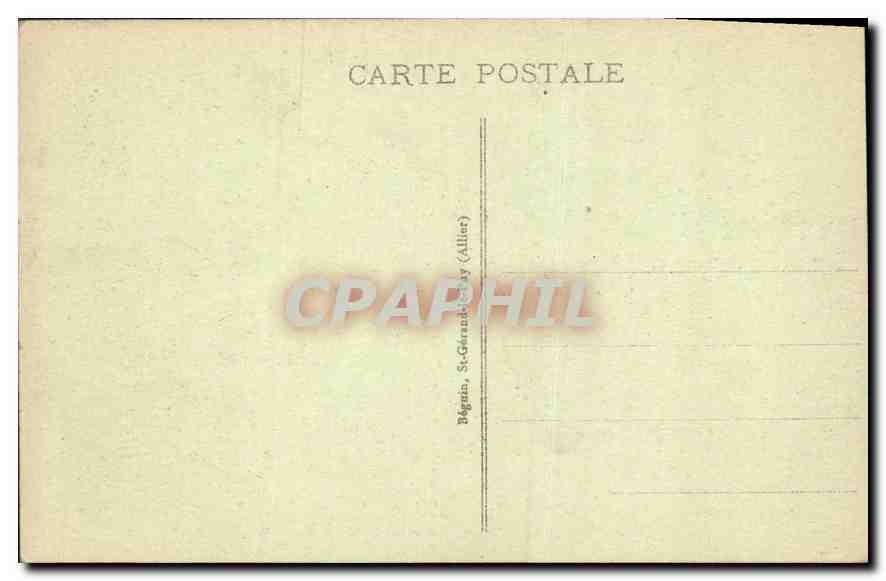 La Bourboule - Gipfel der Roche des Fées — Idéalo, n° 3049 — Rückseite