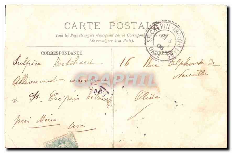 CPA Marseille Ensemble du Palais de Longchamps  — Rückseite