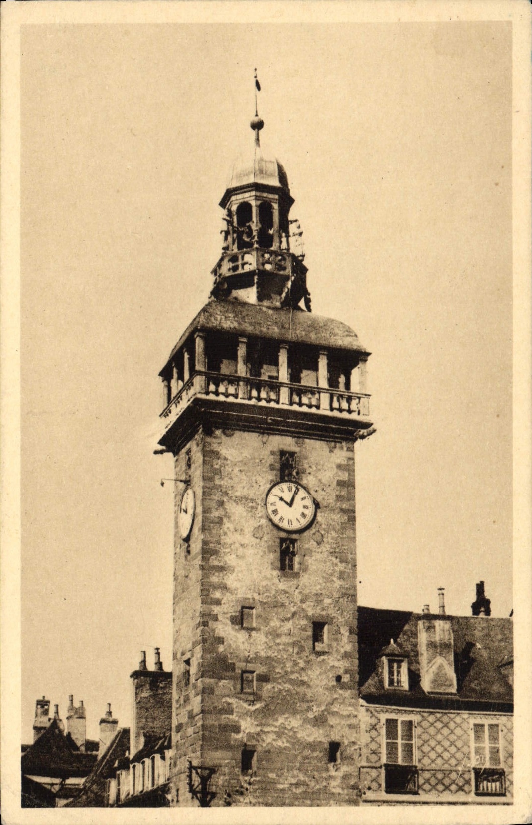 CPA Moulins Allier Jacquemart du Beffroi Municipal 