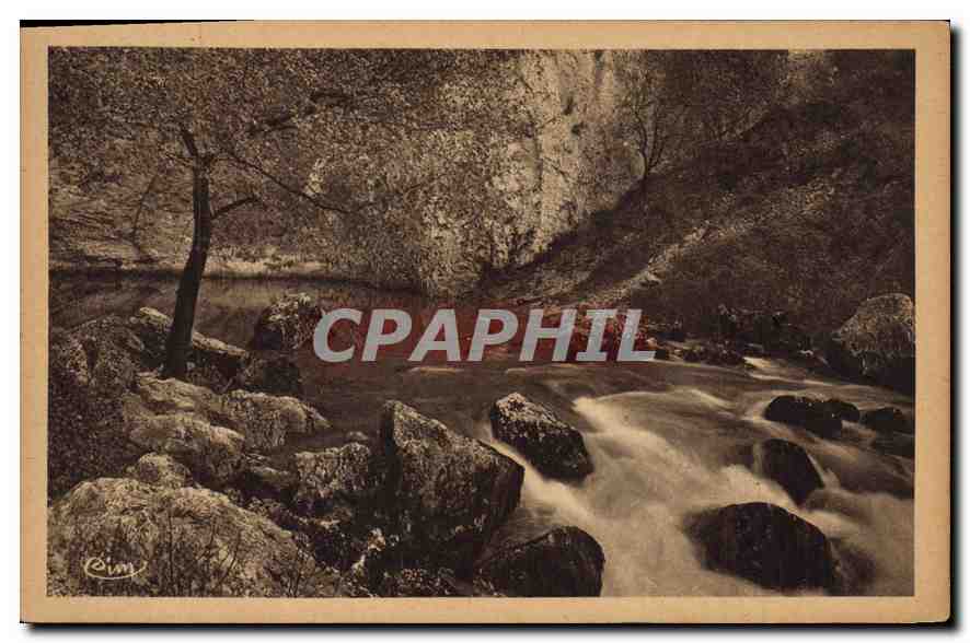 Fontaine-de-Vaucluse — Source Haut - Départ des Cascades — éditeur C. Rimm