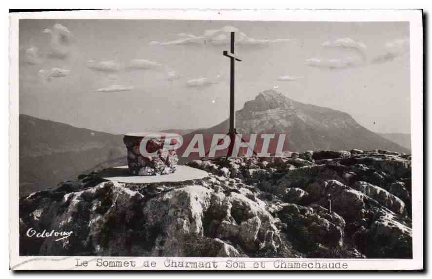 CPA Le Sommet de Charmant Som et Chamechaude 