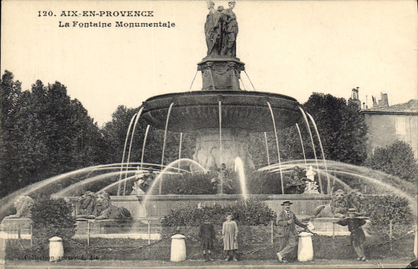 Aix-en-Provence — La Fontaine Monumentale — Collection Jaussaud, Aix