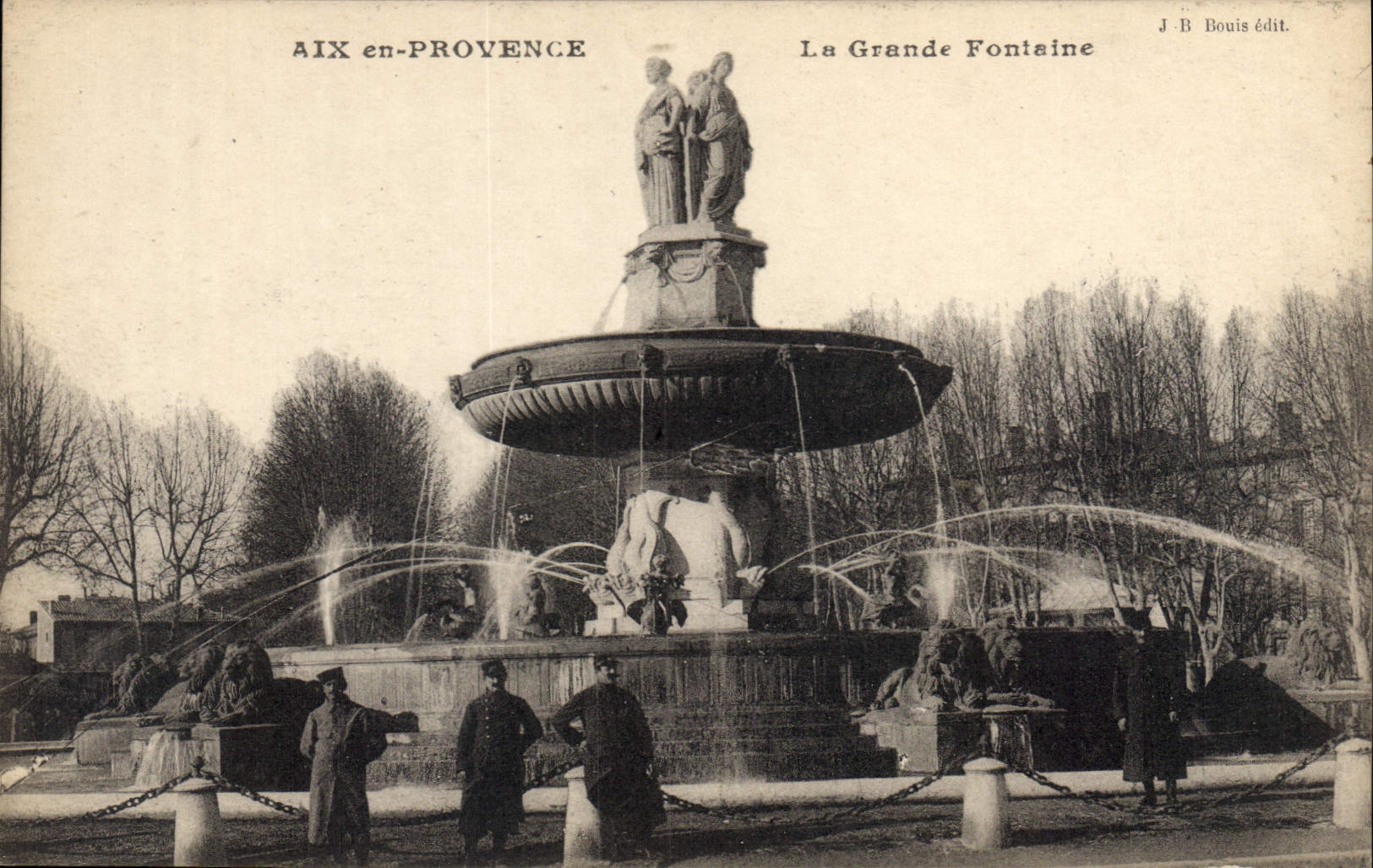 CPA Aix en Provence La Grande Fontaine 
