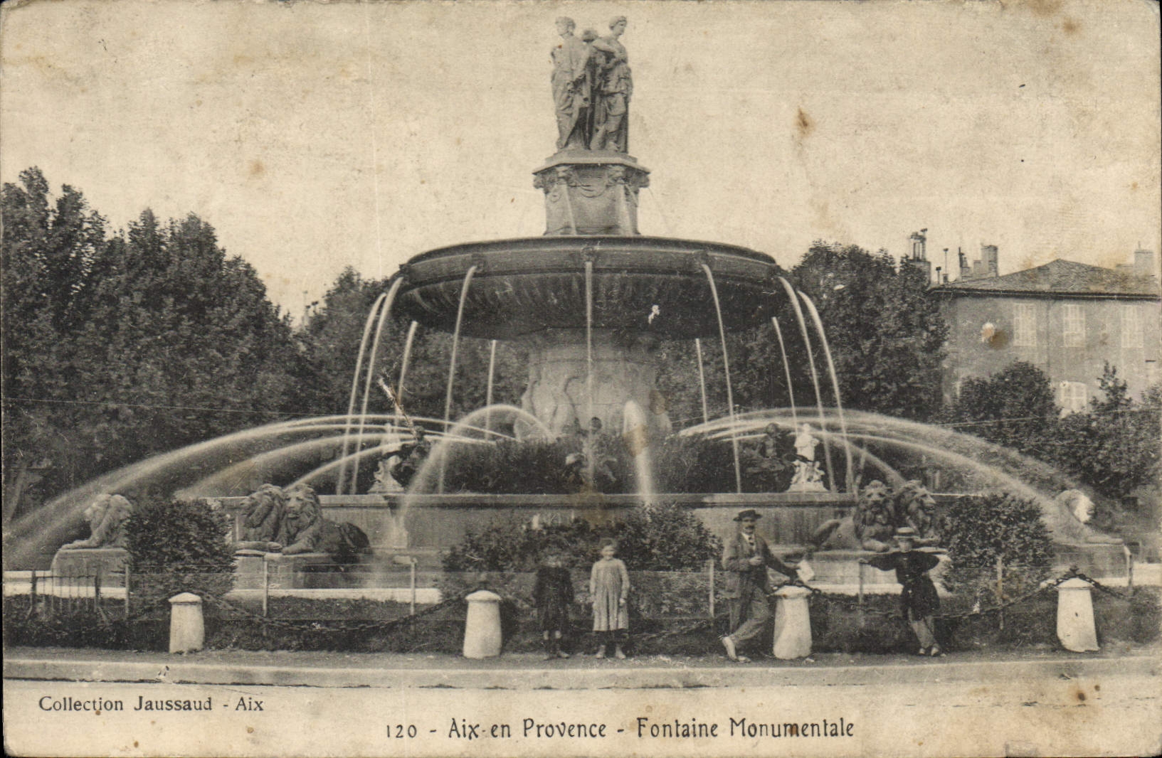 Aix-en-Provence — Fontaine Monumentale — Collection Jaussaud, n°120