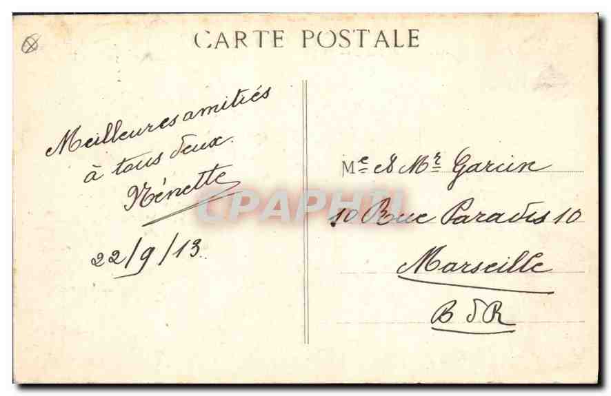 Provence - Die Große Fontäne — Verleger Col Unic — Rückseite