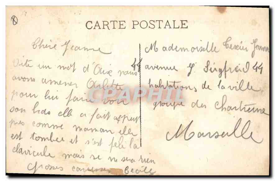 Aix-en-Provence — La Grande Fontaine — Exposition Coloniale Internationale 1931 — Reverso