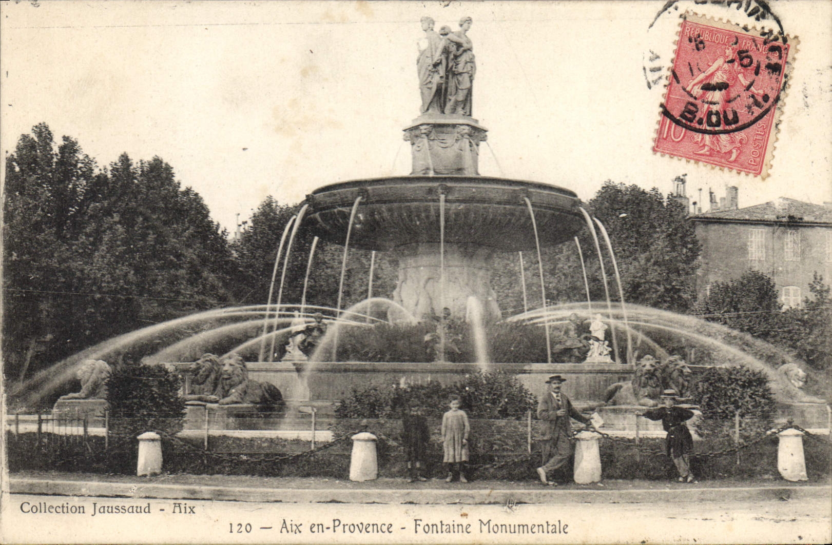 Aix-en-Provence — Fontaine Monumentale — Collection Jaussaud - Aix, n°120