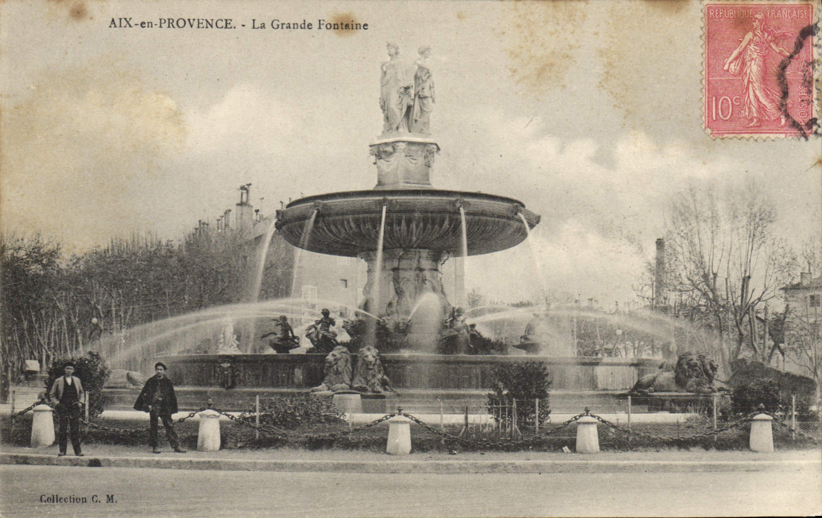 AIX-en-PROVENCE - Die Große Fontäne — Sammlung G. M.