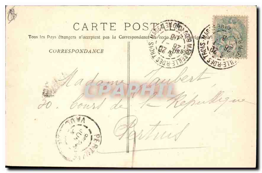 Aix-en-Provence - La Fontaine de la Rotonde — AUTO-GARAGE CENTRAL, Collection C.M. — Reverso