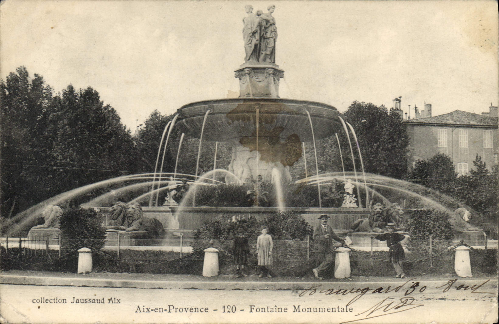 Aix-en-Provence — Fontaine Monumentale — collection Jaussaud