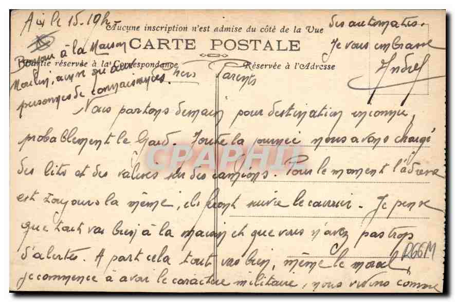 AIX-en-PROVENCE — Un joli coin du Cours Mirabeau — Ed Aubert — Reverso