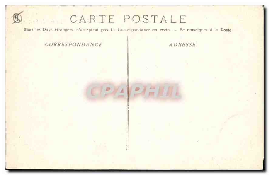 Aix-en-Provence — La grande Fontaine — Collection C. Martin — Verso