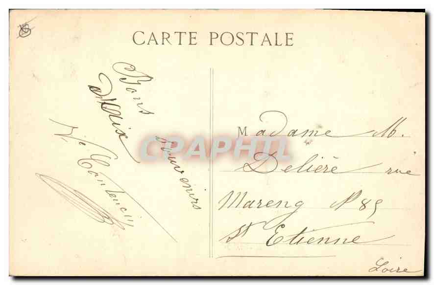 AIX-en-PROVENCE — La Grande Fontaine — unbekannter Verlag, Nr. 120 — Rückseite