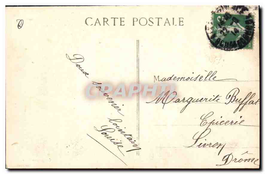 Aix-en-Provence — La Grande Fontaine — Éditeur : L. Leirao, n° 17 — Verso